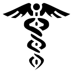 Caduceus SVG Icon